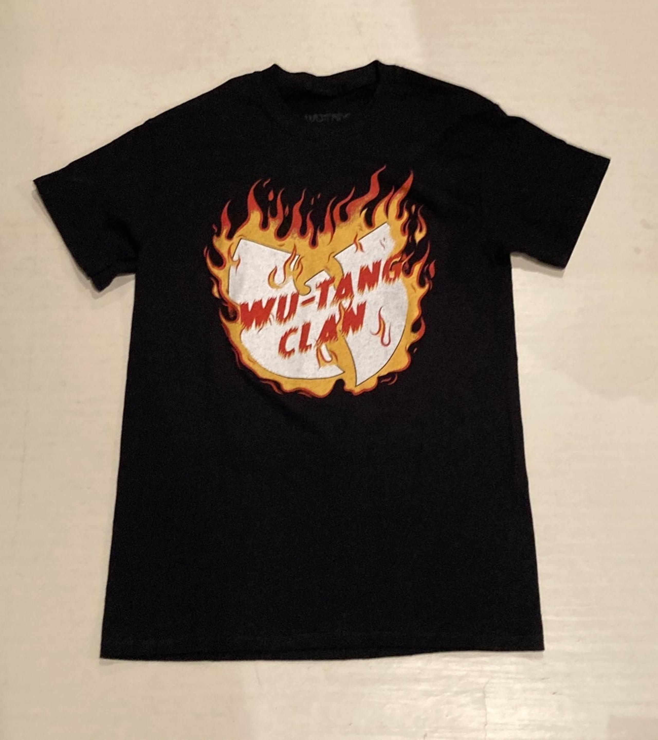 Men’s Wu-Tang Clan Black T-Shirt Size Small NEW