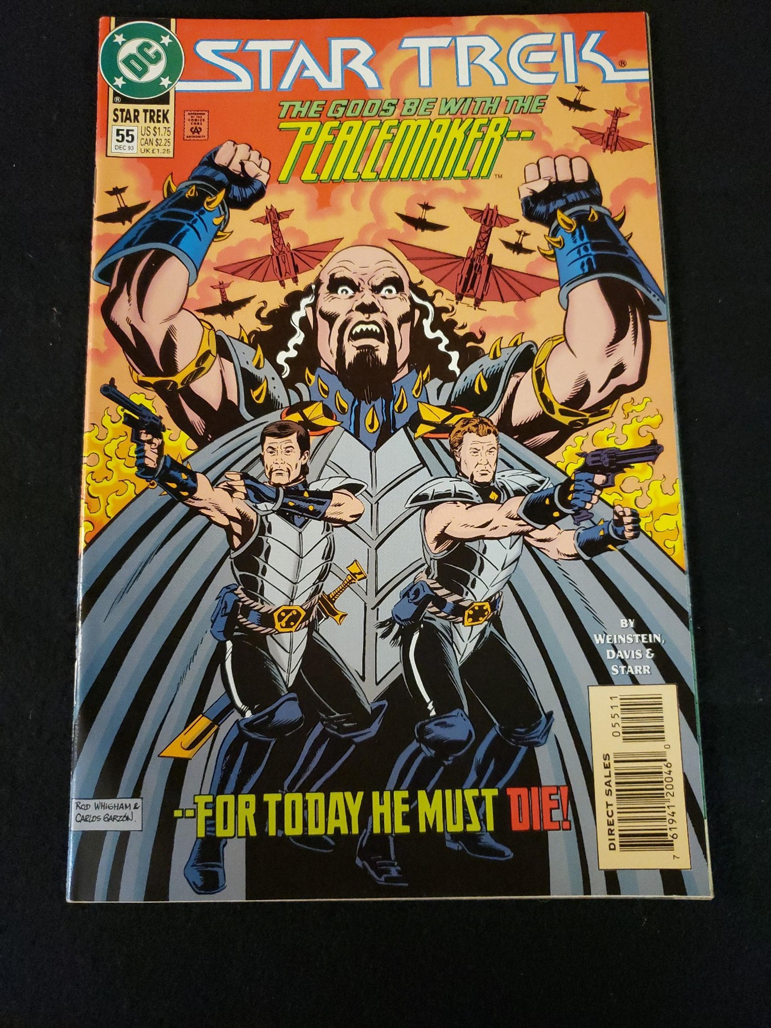 Vintage star trek comic book