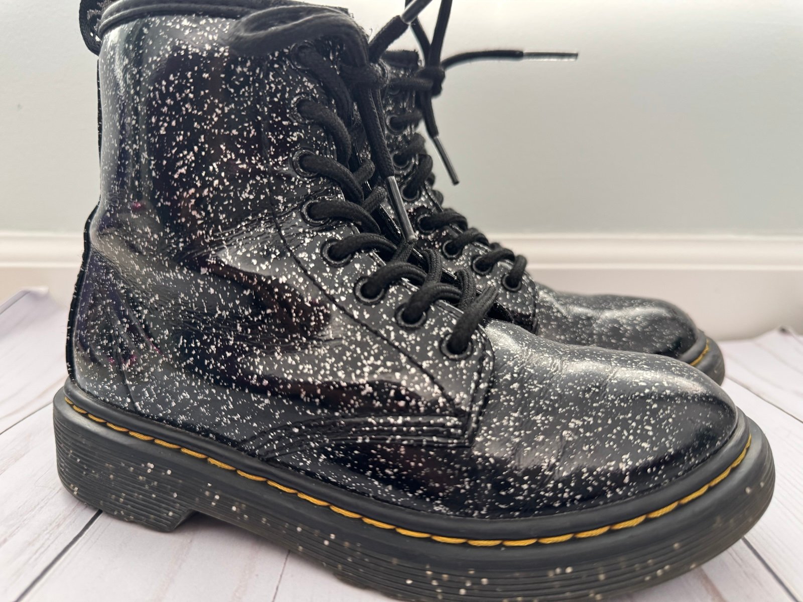Dr Martens Sparkly Boots Size 13