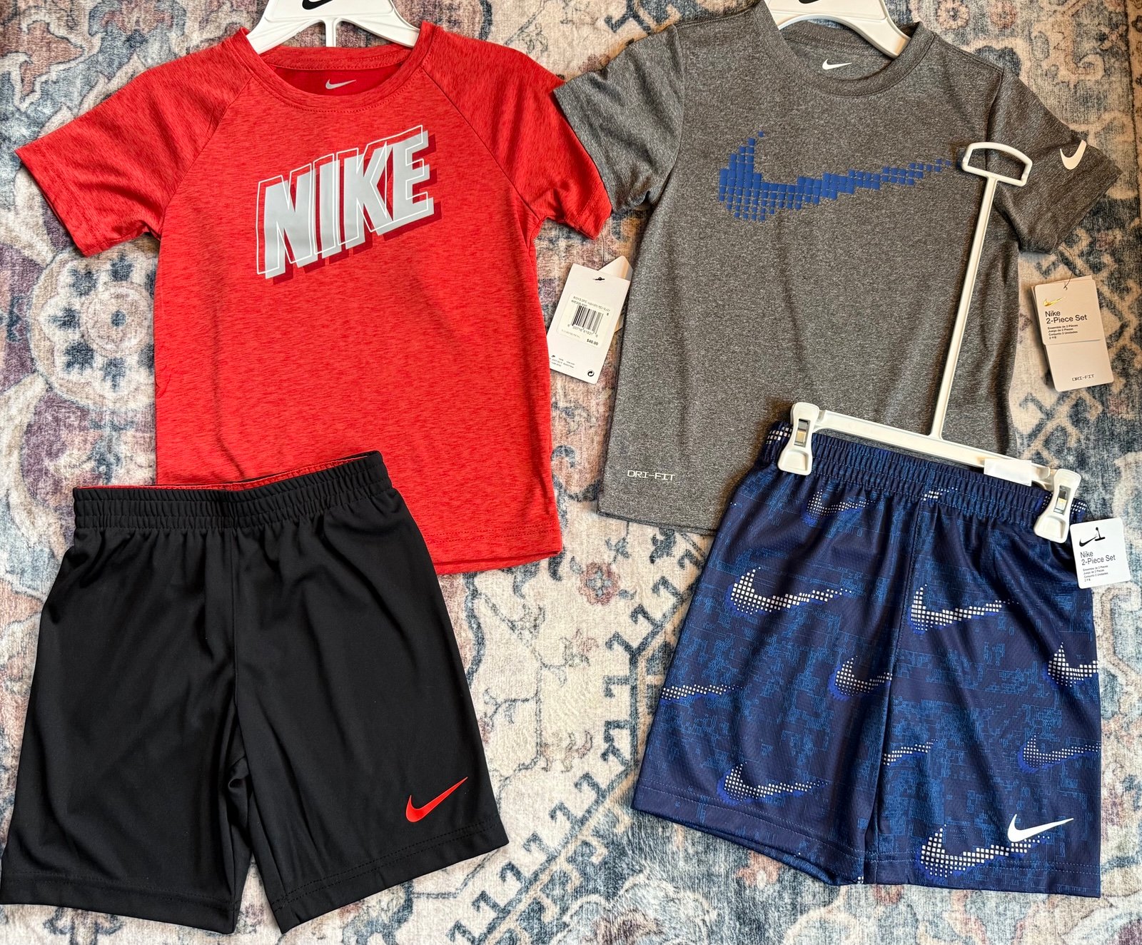 Nike boys size 6 matching sets new