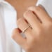 925 Silver Pendant Simulated Diamond Lovely Double Heart Pendant US925P1142
