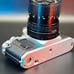 Canon AV-1 35mm film camera body with 35-70mm f/3.5-4.5 zoom lens, tested, works