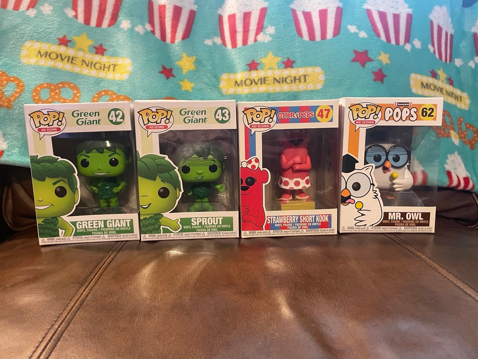 Funko Pop Ad Icons Lot 42, 43, 47, & 62