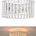 Beaded Light fixture with remote