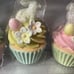Martha Stewart Easter bunny cupcakes, set of 3