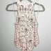 FREE PEOPLE | Madagascar Printed Halter Top Cream Boho Floral Women’s Size M