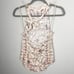 FREE PEOPLE | Madagascar Printed Halter Top Cream Boho Floral Women’s Size M
