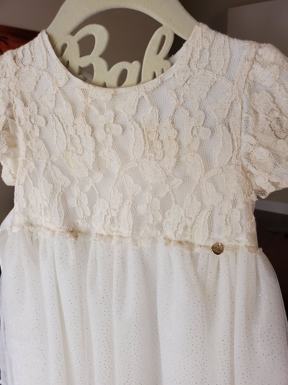 Microbe designer dress size 3A girl