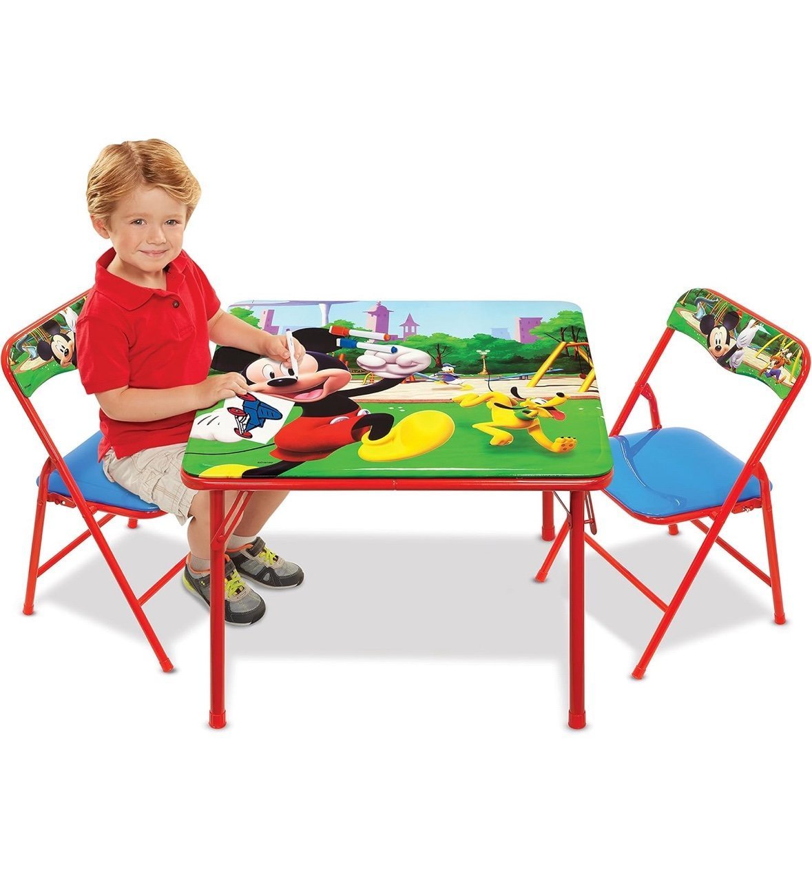 Mickey Mouse Table & 2 Chair Set for Kids / Toddlers