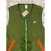 Nike Sportswear Essentials Fleece Sherpa Full-Zip Green Vest DD5025 Sz L Tall