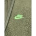 Nike Sportswear Essentials Fleece Sherpa Full-Zip Green Vest DD5025 Sz L Tall