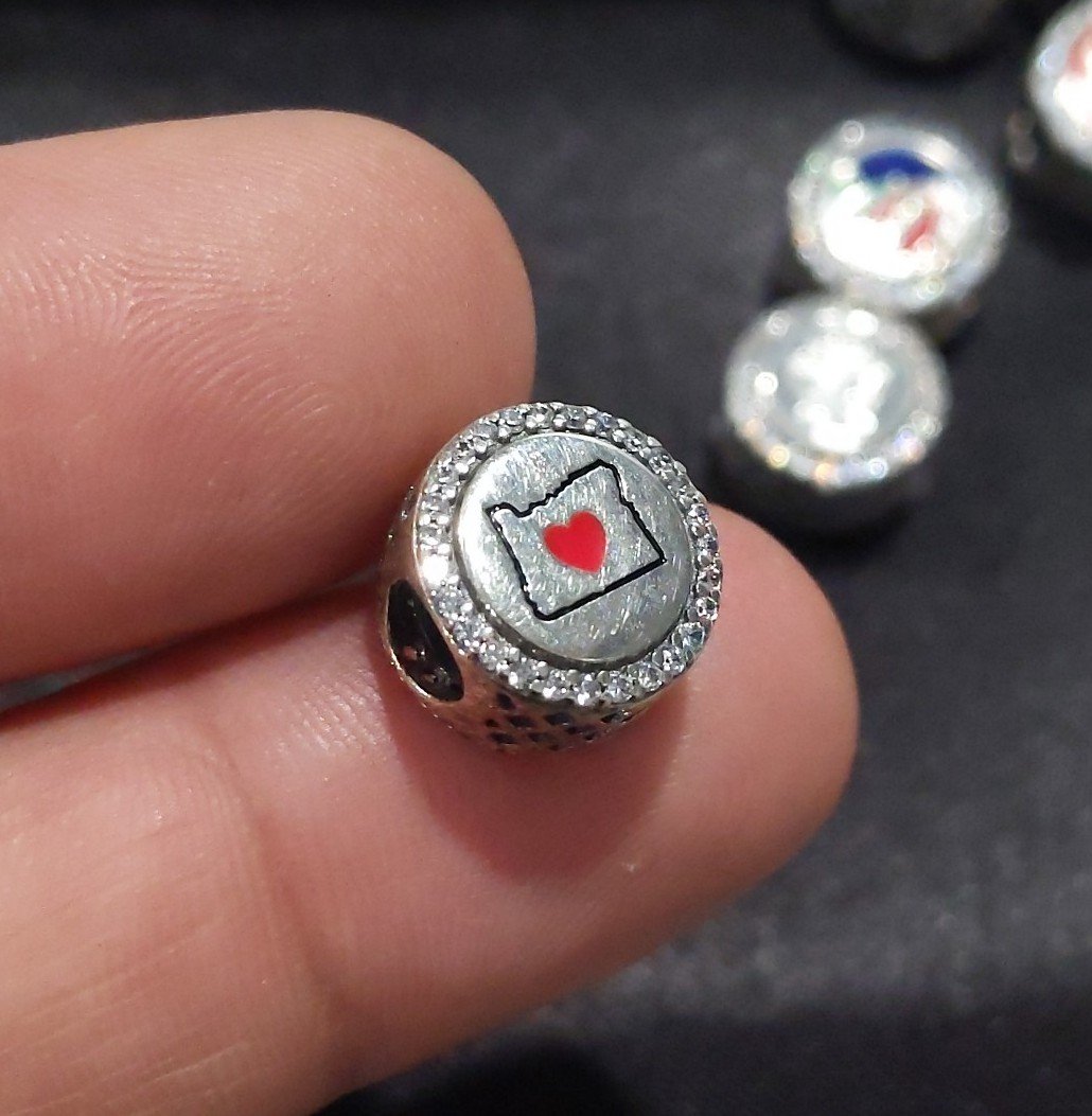 State Travel Oregon Bead Charm By Pandora