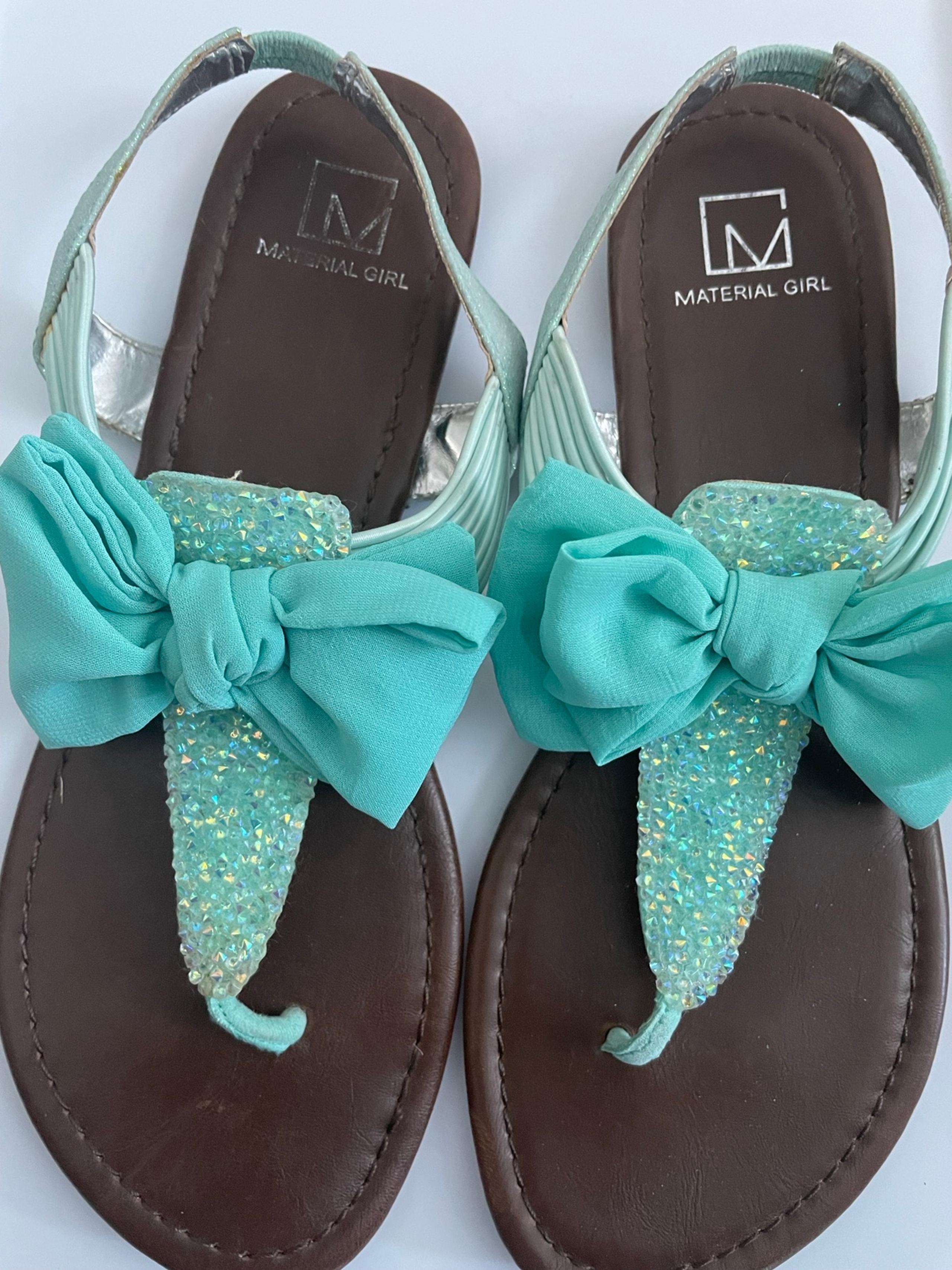 Material Girl Bow Sandals