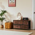 Organizer Storage 5 Chest of Drawers with Fabric Bins