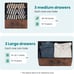 Organizer Storage 5 Chest of Drawers with Fabric Bins