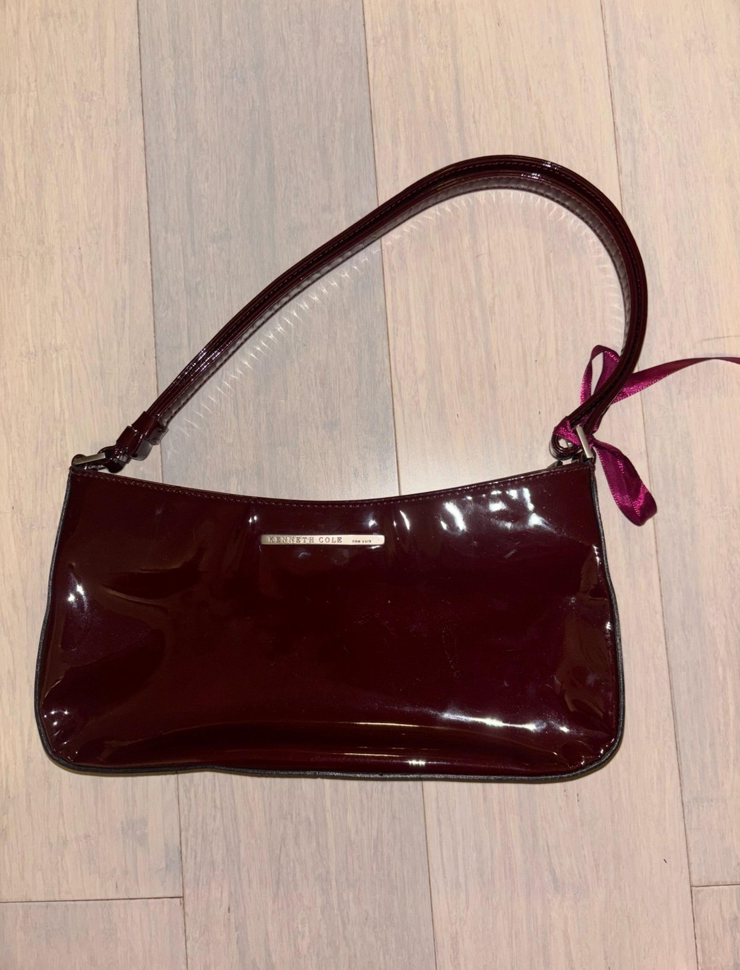 red shoulder bag