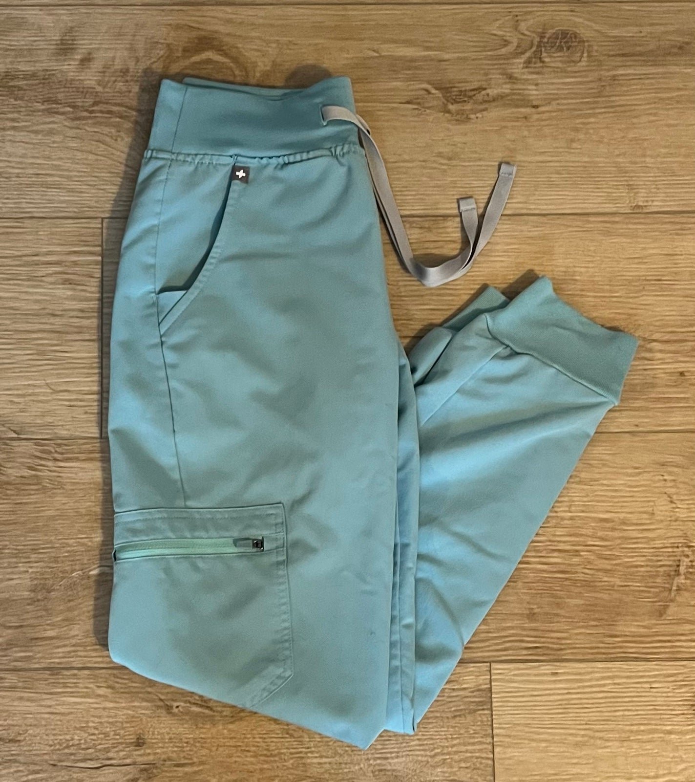FIGS High Waisted Zamora Joggers - XXSP Seaglass