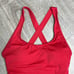 ANDIE Red The Tulum Crisscross Strap One Piece Swimsuit Women’s Size Large