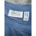 Denim & Co. Active Sweatshirt Top Womens 2X Raglan Ruched Dusty Blue 22W 24W QVC