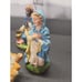 Vintage 1950's COMPOSITION NATIVITY FIGURINE set / 17 Figures 5 Italy WOOLWORTH