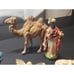 Vintage 1950's COMPOSITION NATIVITY FIGURINE set / 17 Figures 5 Italy WOOLWORTH