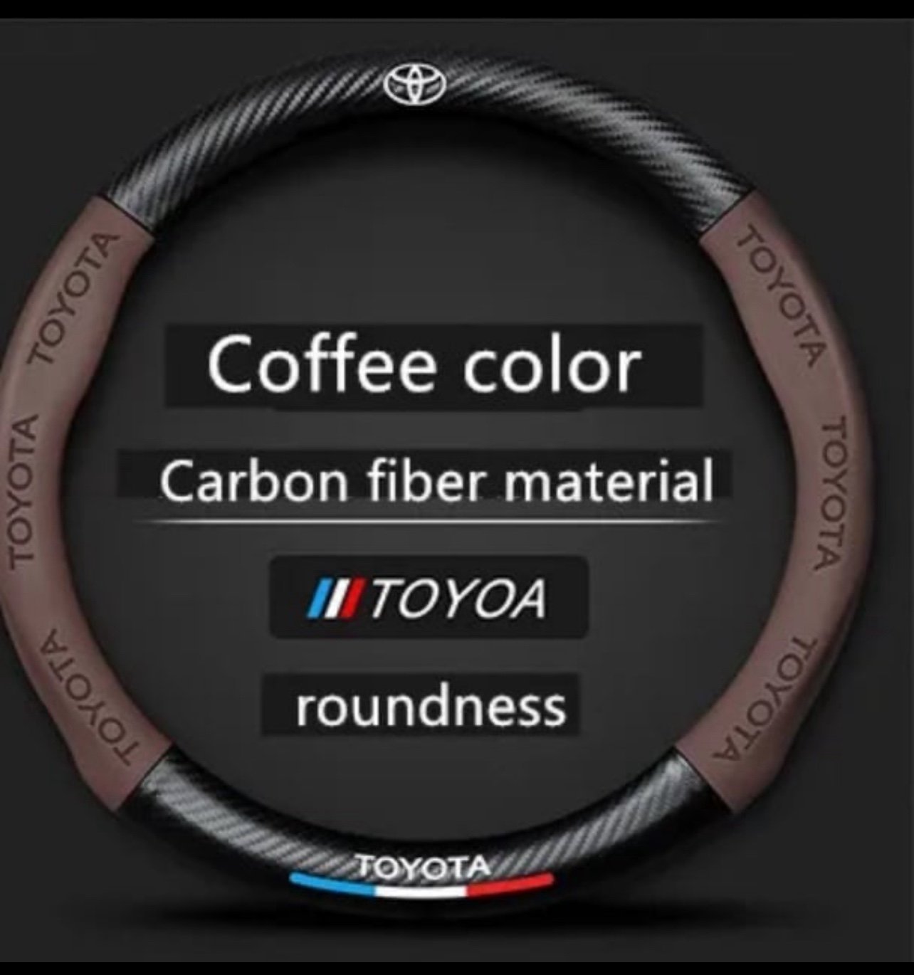 Toyota steering wheel cover for cars only 38cm