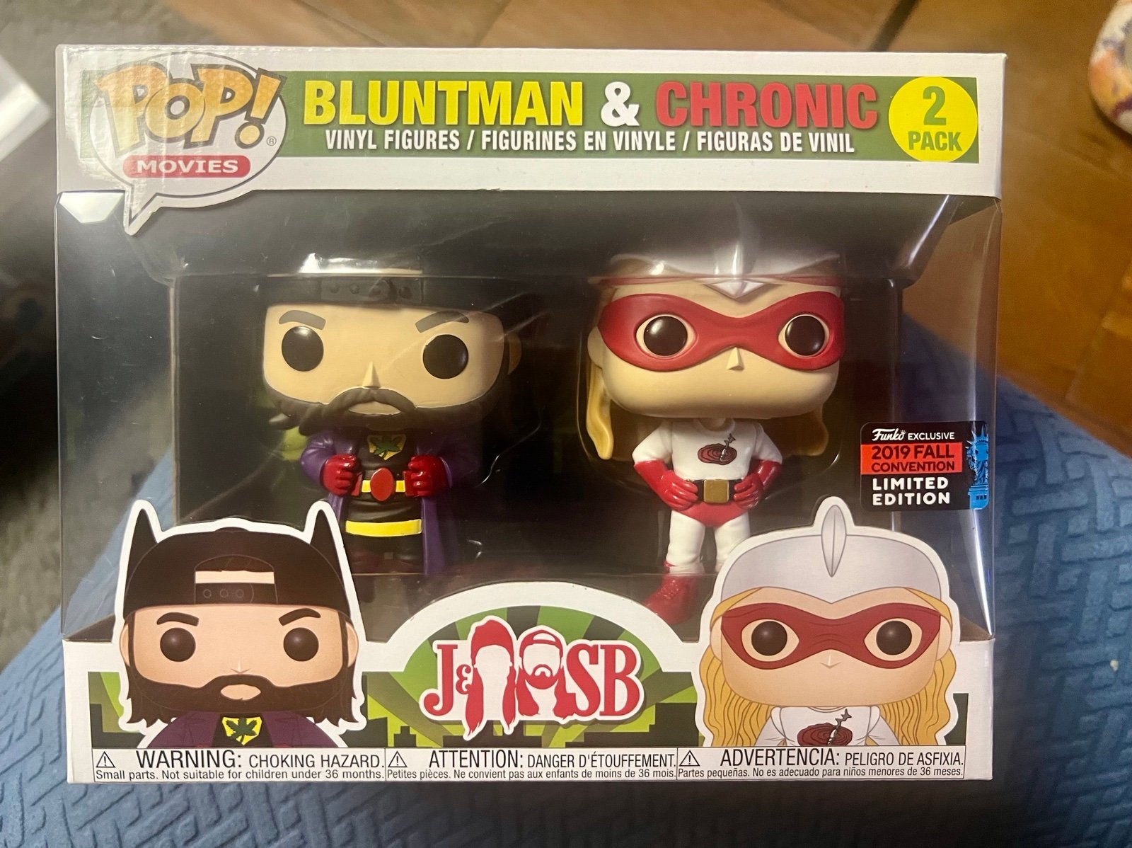 Bluntman and Chronic funko NYCC