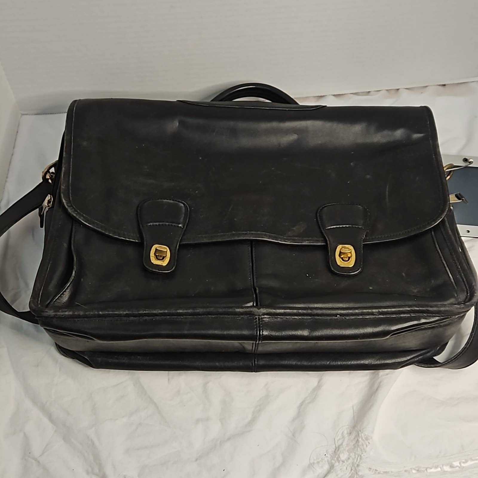 Coach Prescott Briefcase with COA