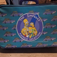 The Simpsons suitcase *Rare*