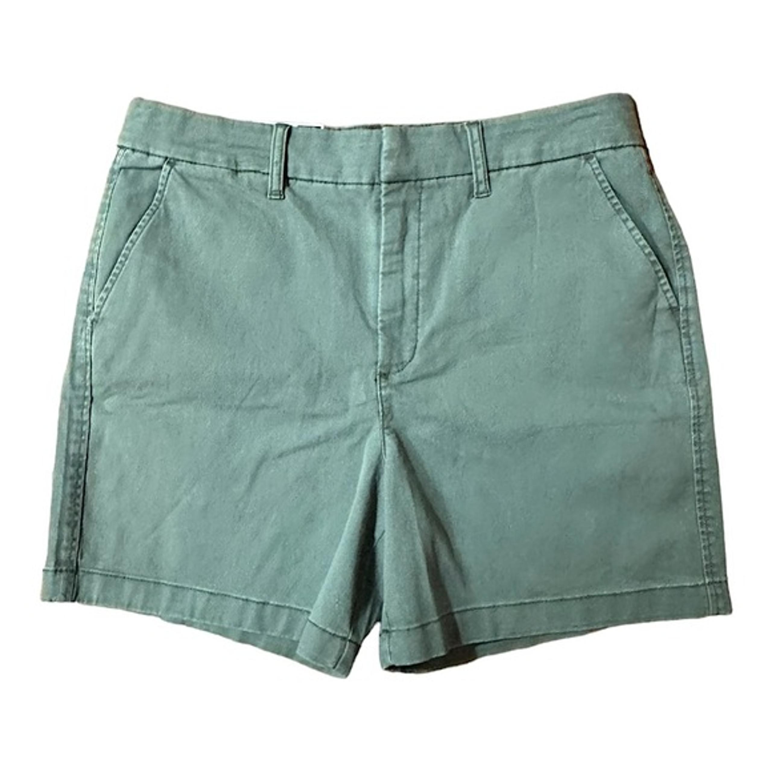 Anne Klein Women’s Green Khaki Chino Shorts NWT size 10