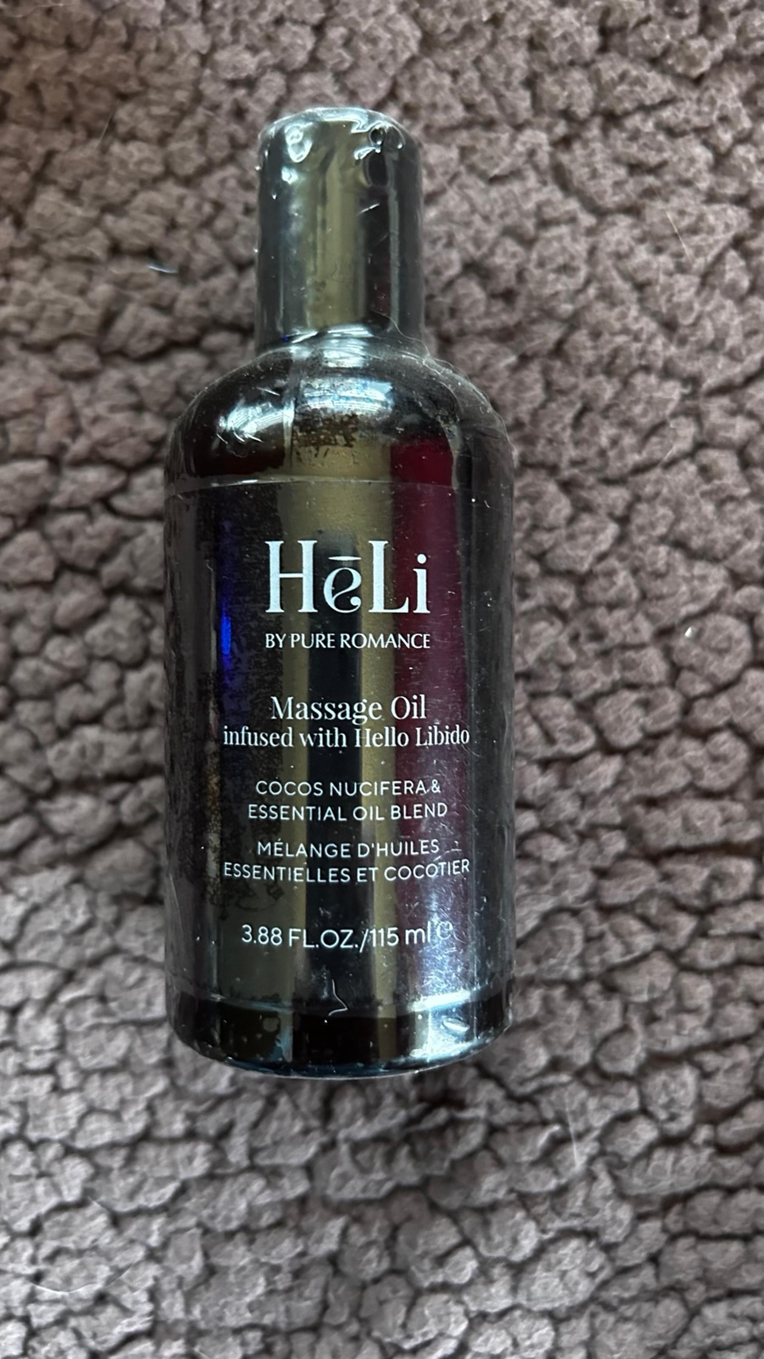 Pure romance massage oil