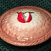 Vintage Over and Back Ceramic Deep Dish Pie Keeper