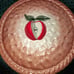Vintage Over and Back Ceramic Deep Dish Pie Keeper