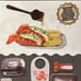 3x miniverse diner meatball spaghetti dino nuggets lobster tails Rare FULL SET