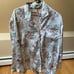 Vintage Gold Label Victoria's Secret Silk Shirt Pajamas Button Top Lounge