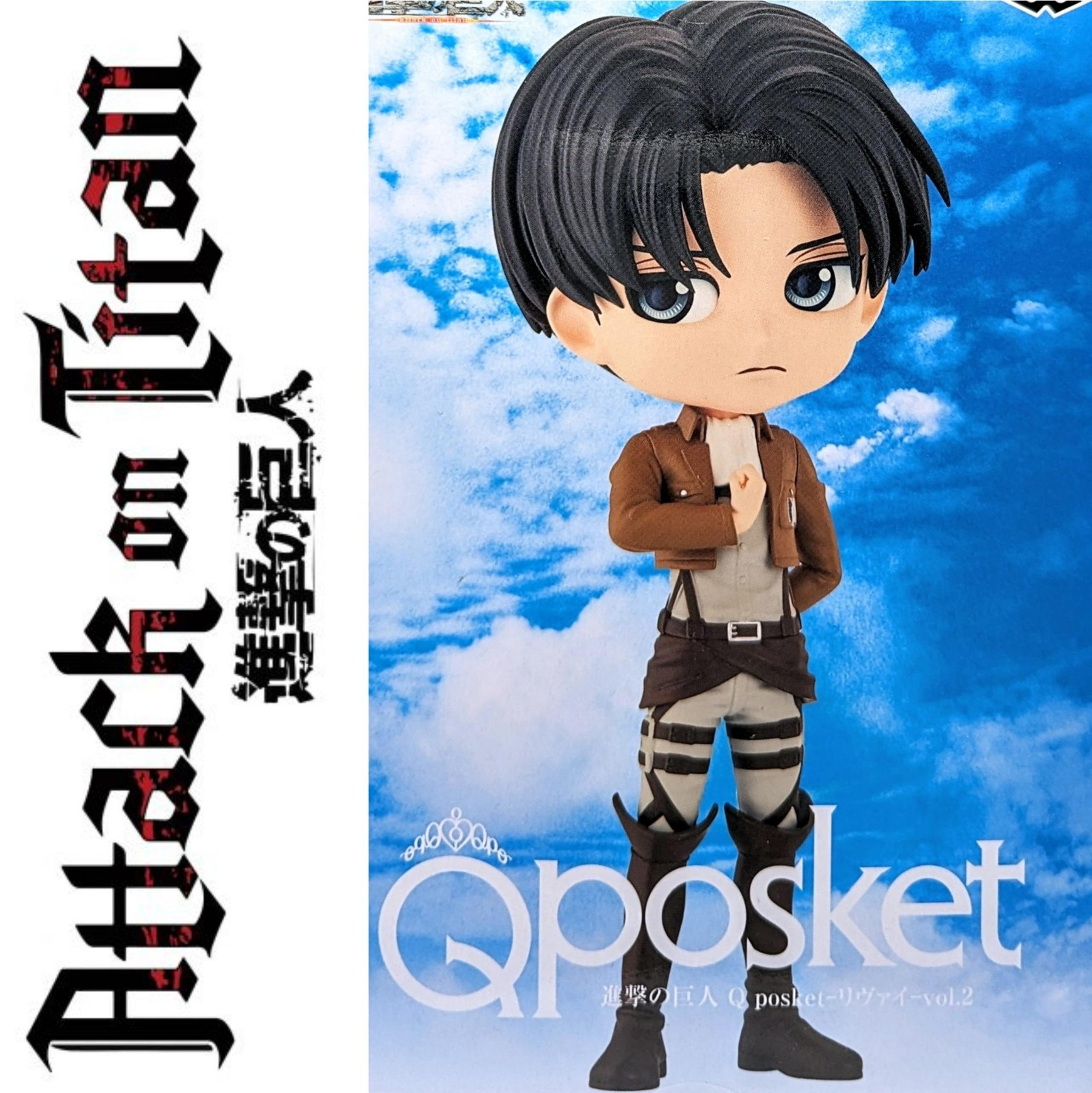 Q posket Japan Attack on Titan Levi Ackerman 6" Figure Ver. A Final Season