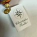 VTG CHRISTOPHER RADKO EGGSPECTING ANYBUNNY GLASS RABBIT EASTER EGG ORNAMENT