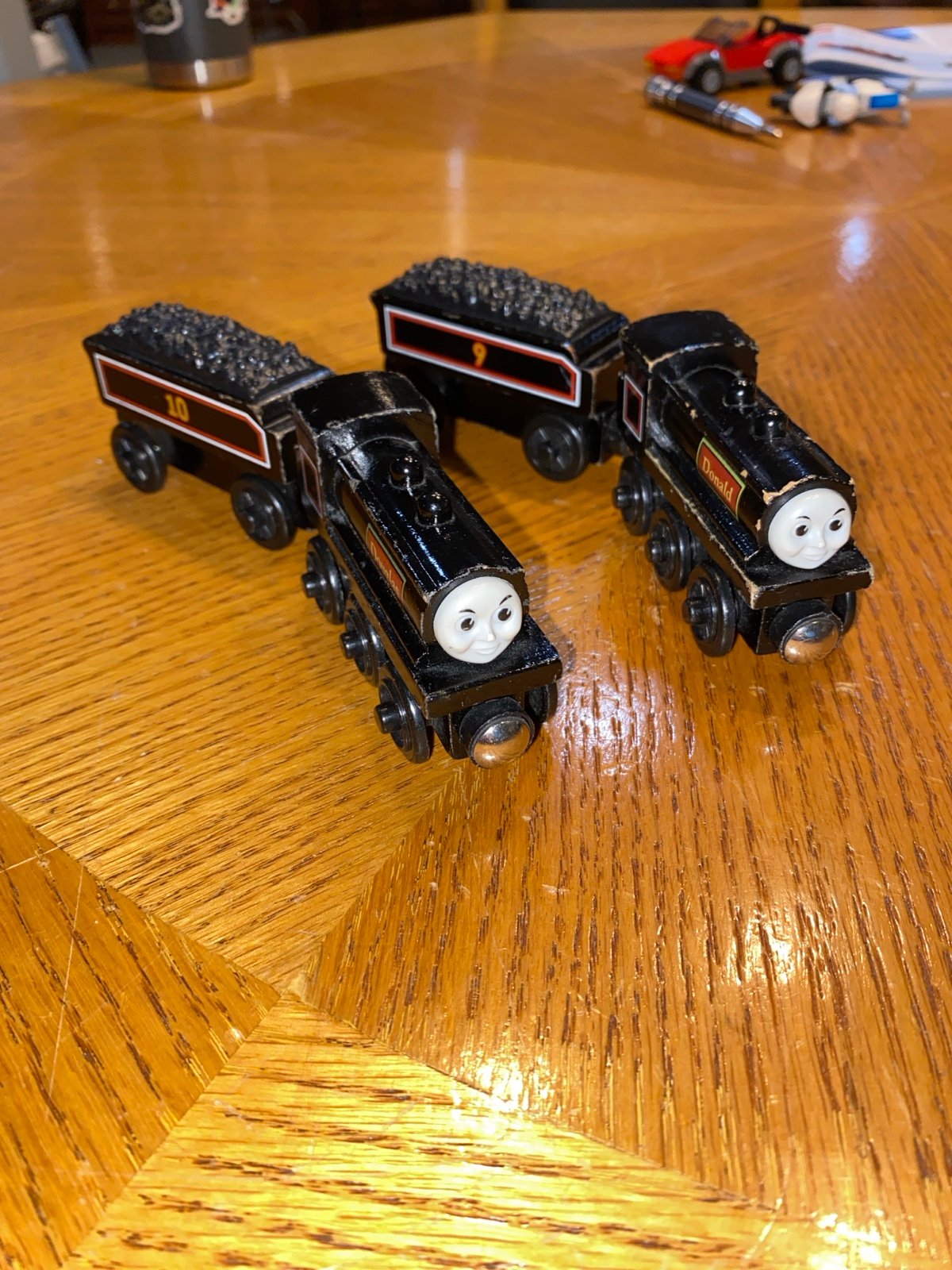 Thomas wooden railway Donald and Douglas 2004