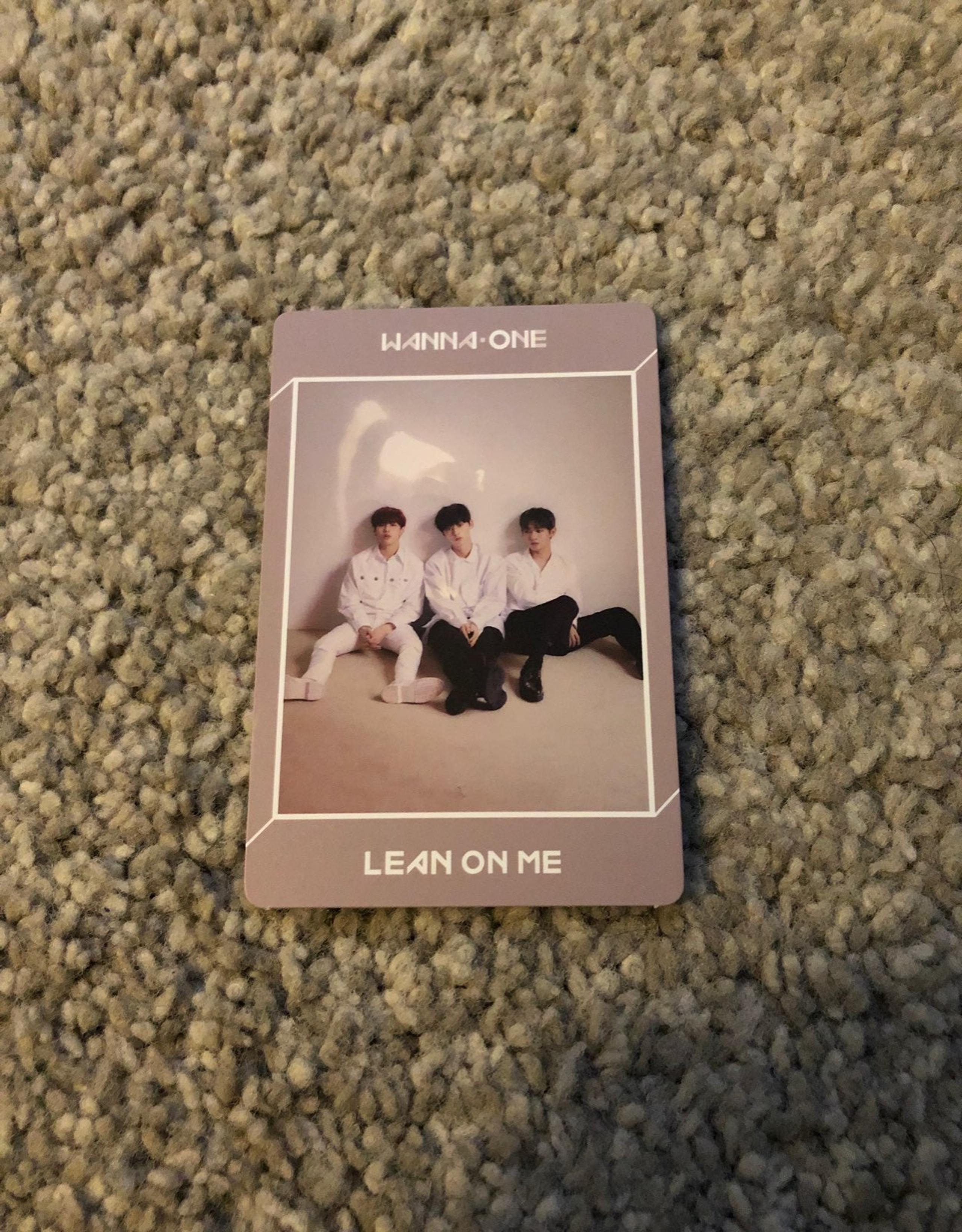 Wanna One lean on me team pc