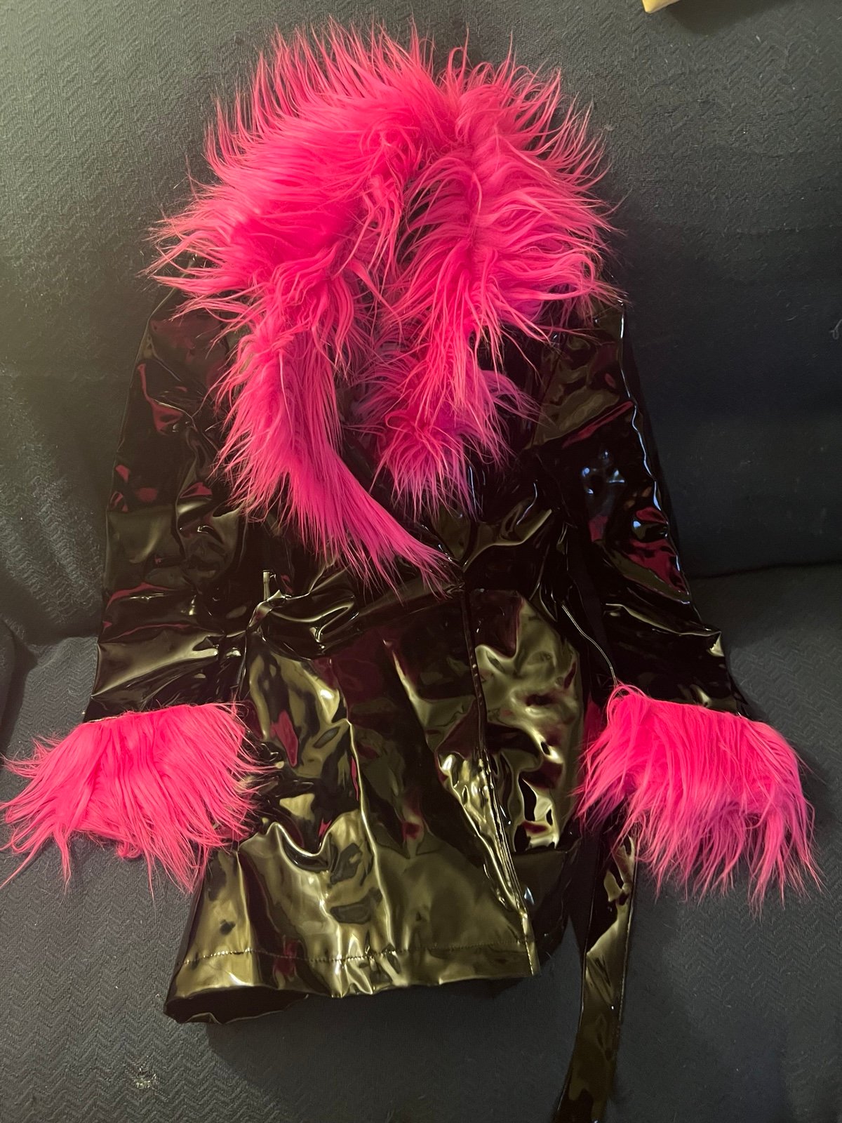 Dolls Kill X Bratz Pink Fur Jacket
