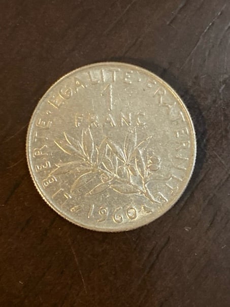 1 Franc 1960