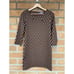 Vivienne Tam Shift Geometric Chain Print Dress size 2