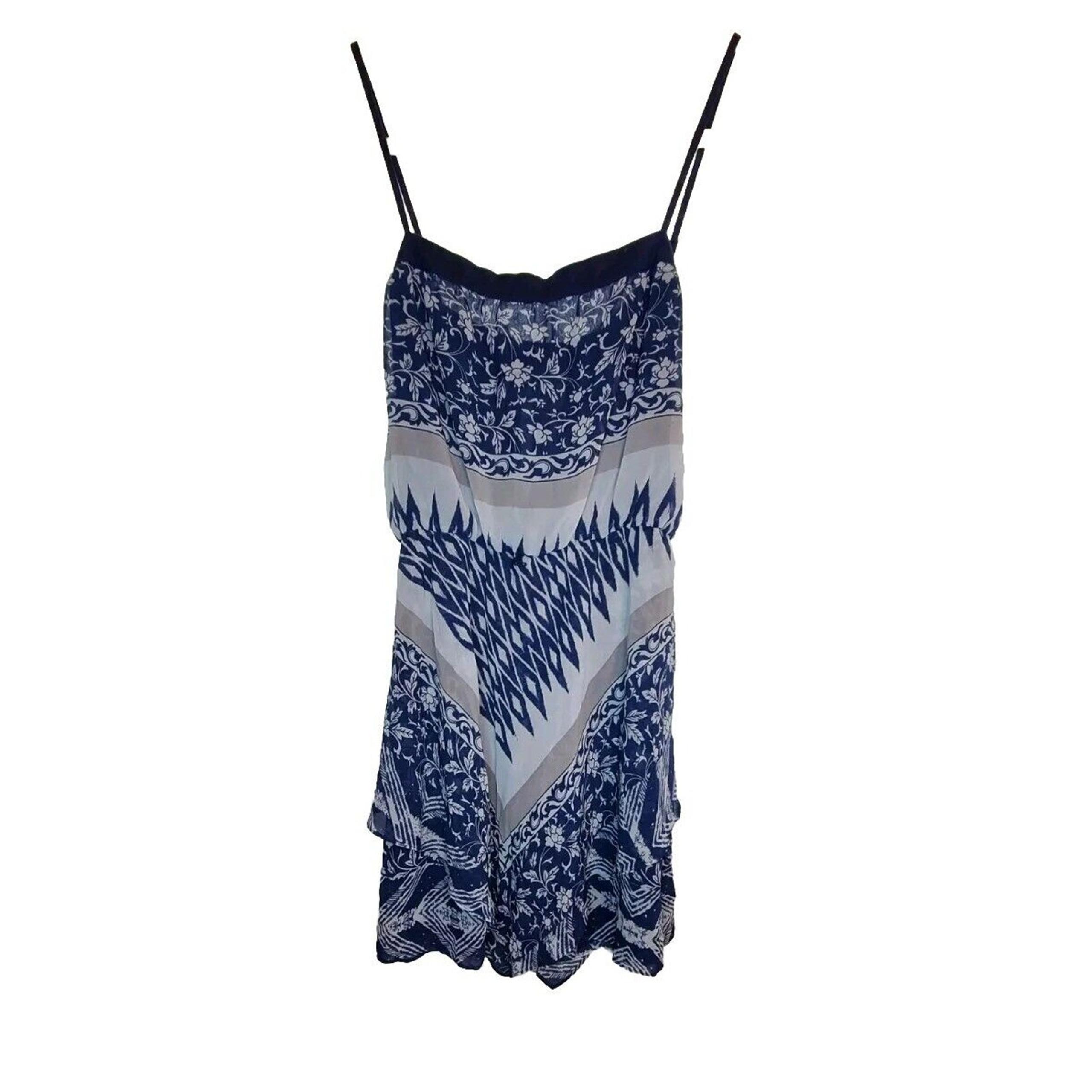 Guess Los Angeles Women's Dress Small Handkerchief Spaghetti Strap Mini
