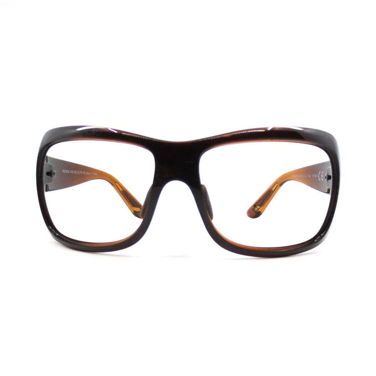 Maui Jim Seven Pools MJ 418-26B Brown Sunglasses Frames 62-16 125 Japan