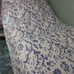 Laura Ashley Elise Twin Size Blue And White Asian Floral Comforter