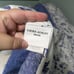 Laura Ashley Elise Twin Size Blue And White Asian Floral Comforter