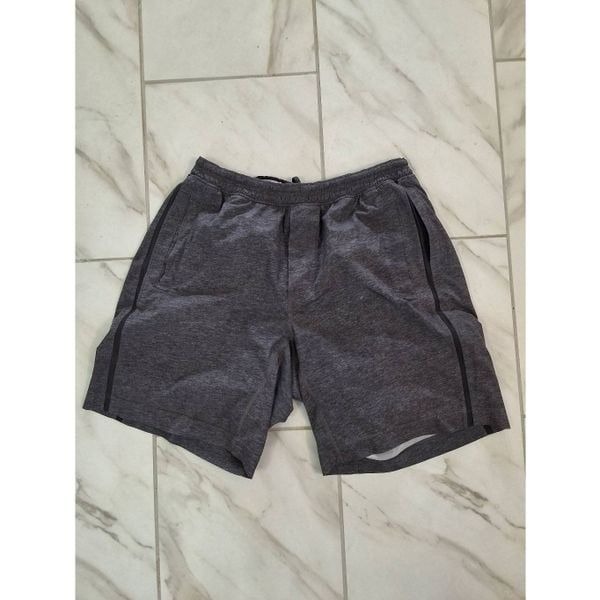 Mens Lululemon Gray Large Pace Breaker Shorts