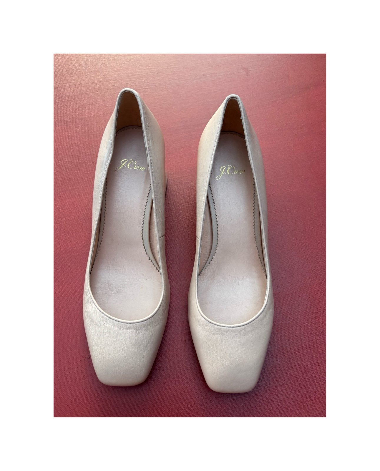 J Crew Celia Block Pump Heels