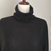 EILEEN FISHER Italian Merino Wool Turtleneck Neck Asymmetrical Knit Sweater S