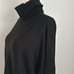 EILEEN FISHER Italian Merino Wool Turtleneck Neck Asymmetrical Knit Sweater S